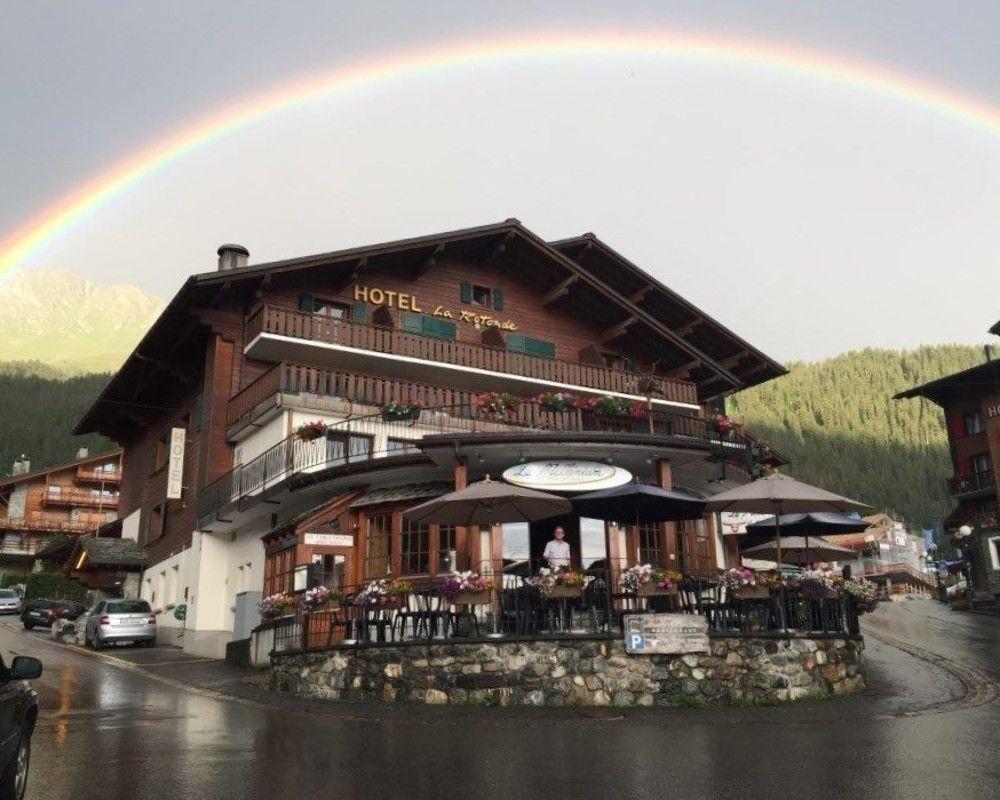 Hotel La Rotonde Verbier Eksteriør billede